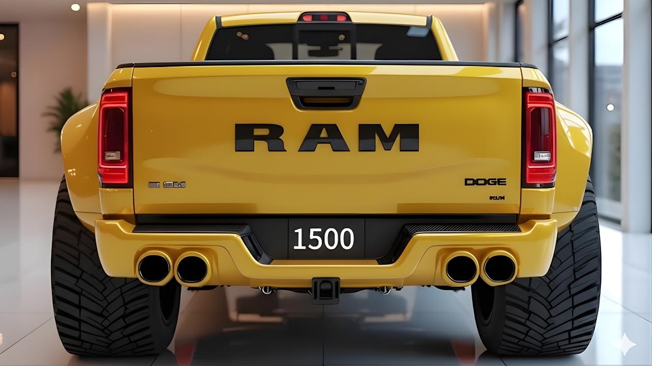 Dodge RAM 1500 Pickup 2026: potencia resistente para una nueva era