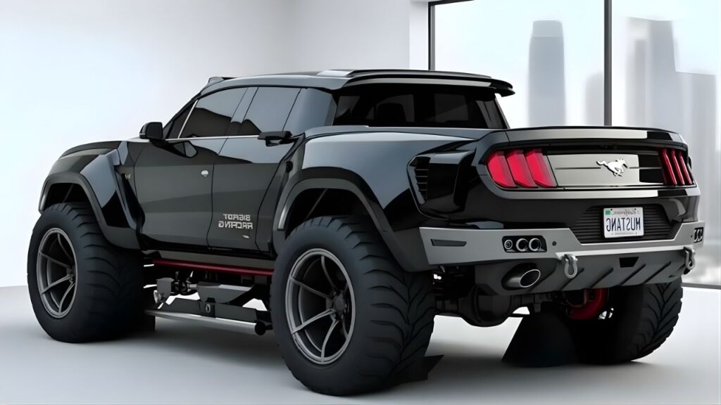 Ford Mustang Pickup Truck 2026: el poder del clásico en versión todoterreno